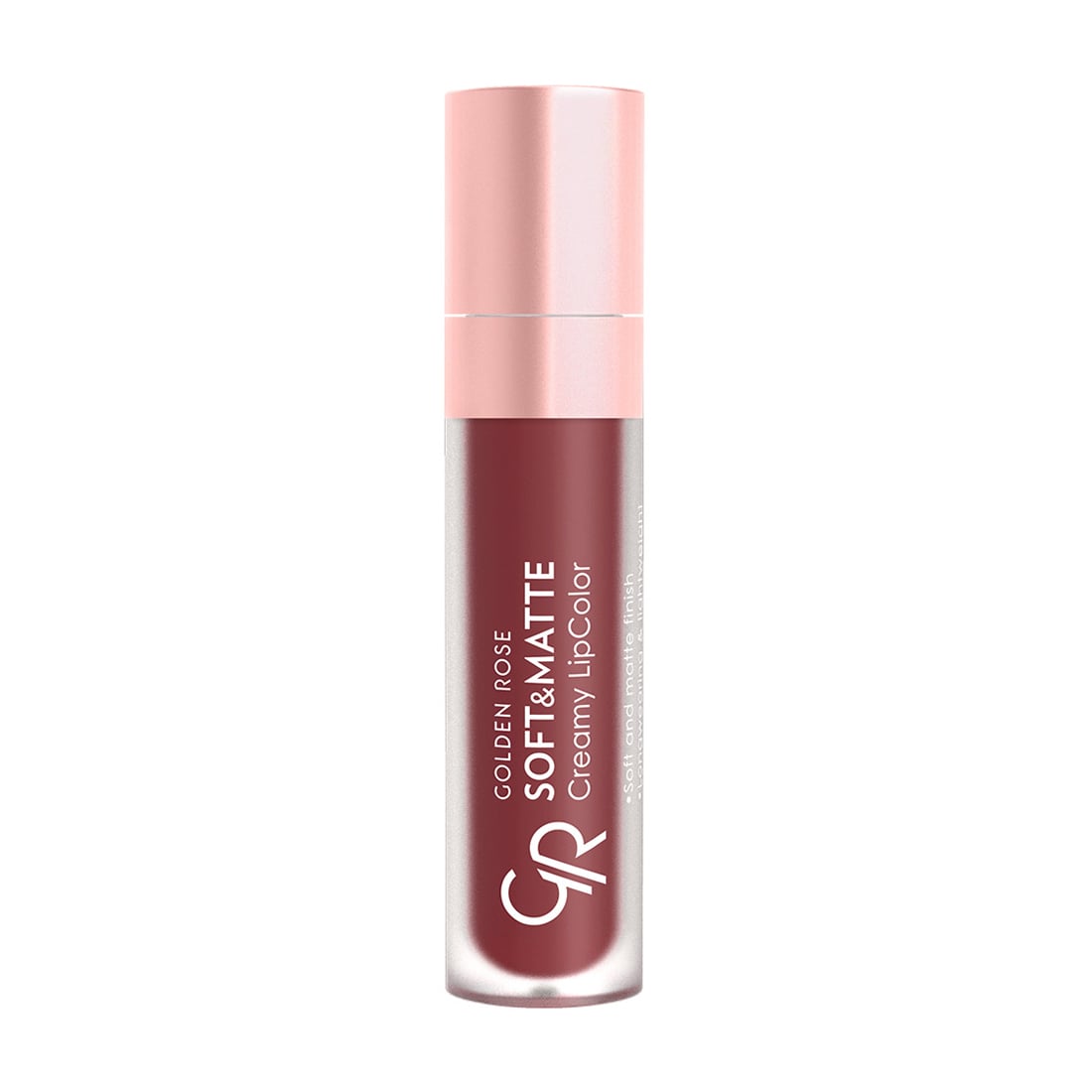 Рідка помада для губ Golden Rose Soft &amp; Matte Creamy Lip Color 117, 5.5 мл
